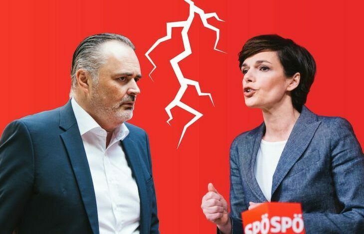 Das Gezänk in der SPÖ geht weiter. Foto: Florian Schrötter; Grafik: Zur-Sache.at