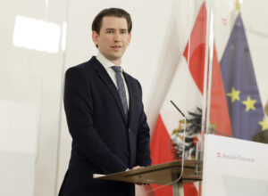 Bundeskanzler Sebastian Kurz bei der Vorstellung des Recovery Fund für Österreich; Foto: BKA / Andy Wenzel