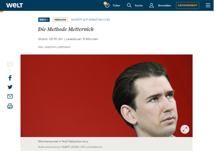 Kritik am Ausschuss auf Welt.de;Screenshot: www.welt.de Kritik am Ausschuss auf Welt.de;Screenshot: www.welt.de