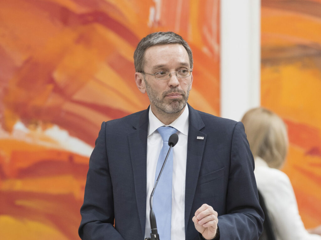 Designierter FPÖ-Obmann Herbert Kickl: Unterstützung für Identitäre? Foto: Parlamentsdirektion / Thomas Jantzen Designierter FPÖ-Obmann Herbert Kickl: Unterstützung für Identitäre? Foto: Parlamentsdirektion / Thomas Jantzen