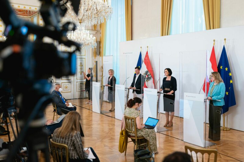 Beim Ministerrat am Mittwoch wurden Bestrebungen gegen Lebensmittelverschwendung vorgestellt. Foto: BKA/ Florian Schrötter