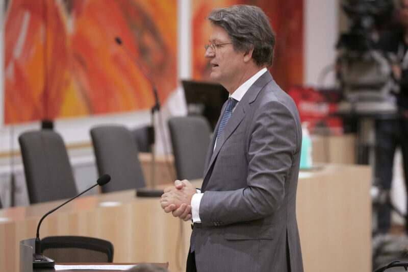 Ex-Kurier-CR Brandstätter als Mandatar der NEOS. Foto: Parlamentsdirektion/ Thomas Topf