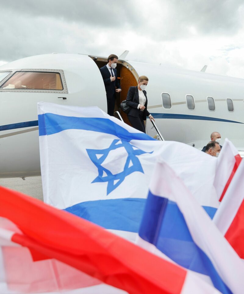 Sebastian Kurz bei seinem letzten Besuch in Israel. Foto: BKA/ Dragan Tatic