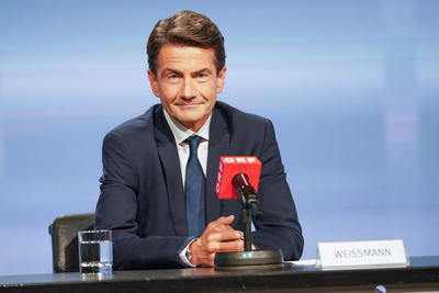 Roland Weißmann, neuer ORF-Generaldirektor ab 1. Jänner 2022; Foto: ORF/Roman Zach-Kiesling Roland Weißmann, neuer ORF-Generaldirektor ab 1. Jänner 2022; Foto: ORF/Roman Zach-Kiesling