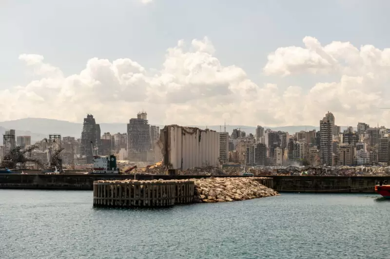 Der Hafen von Beirut. Foto: iStock/ Paul Saad