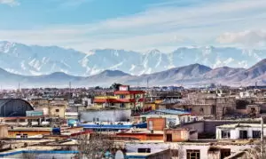 Eine Stadt in Afghanistan Foto: iStock/ sasacvetkovic33