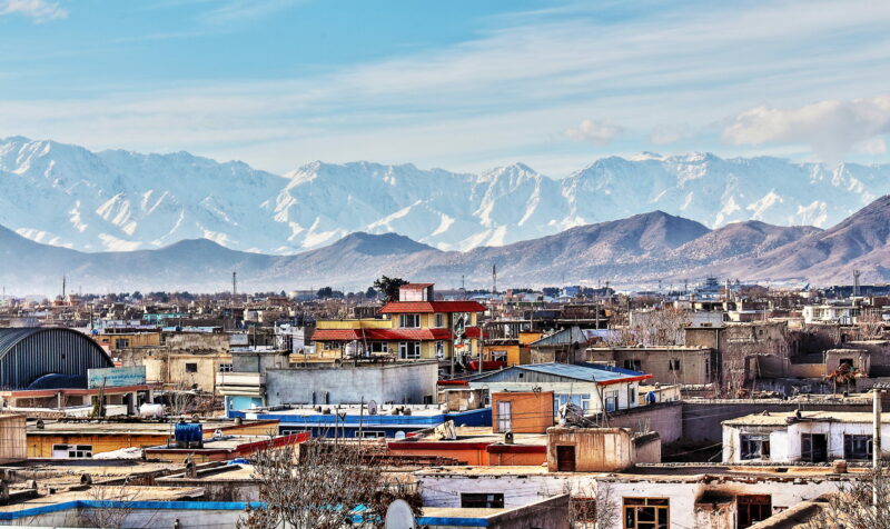 Eine Stadt in Afghanistan Foto: iStock/ sasacvetkovic33