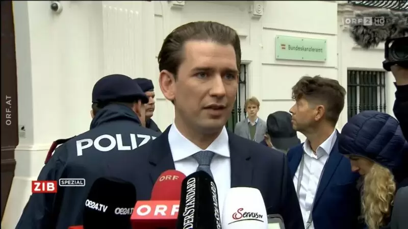 Bundeskanzler Kurz wird sich gegen die Vorwürfe mit "allen demokratischen und rechtlichen Möglichkeiten" wehren. - Screenshot: ORF.at