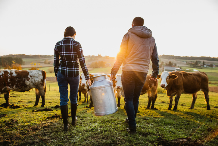 Mit der Steuerreform werden Bäuerinnen und Bauern spürbar entlastet. - Foto: iStock/SimonSkafar Harte Arbeit Foto: iStock/SimonSkafar