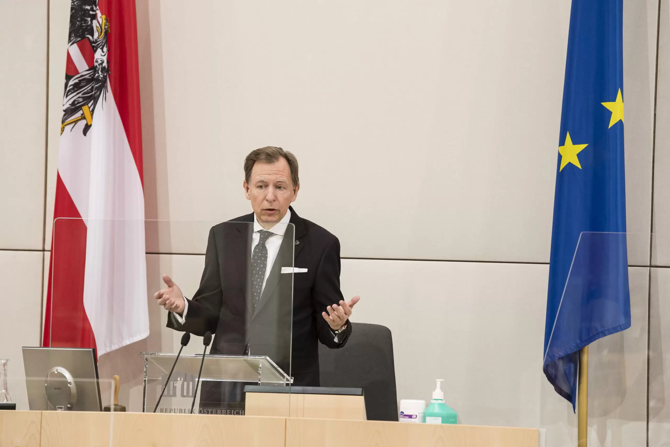 Christian Buchmann, Vorsitzender des EU-Ausschusses des Bundesrates. Foto: Parlament/Thomas Jantzen