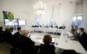 Gesamstaatliche Covid-19-Koordination: Am Samstag Executiv-Report, tags zuvor Arbeitssitzung. Foto: BKA / Andy Wenzel