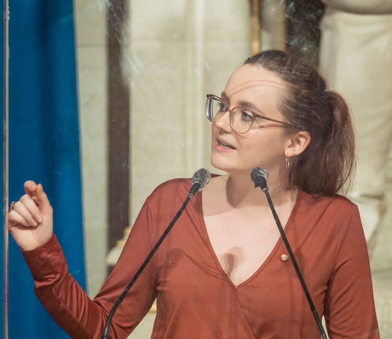 VP-Generalsekretärin Laura Sachslehner kritisiert die FPÖ für die fehlende Distanz zu den Identitären. Foto: Büro Sachslehner