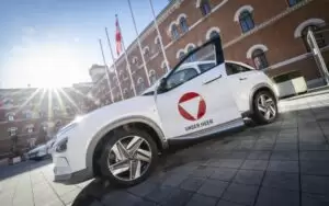 Das Bundesheer testet fünf mit Wasserstoff betriebene Autos. Foto: BMLV