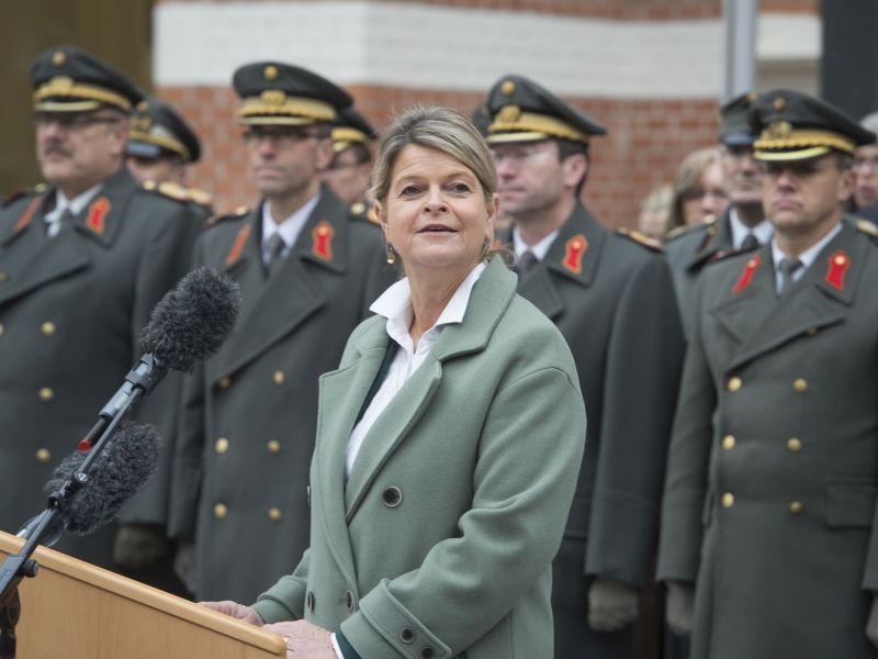 Mit Verteidigungsministerin Klaudia Tanner konnte das bisher höchste Verteidigungsbudget der Zweiten Republik verbucht werden. Foto: BMLV