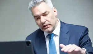 Bundeskanzler Karl Nehammer im Welt.de-Interview. Foto: ÖVP / Jakob Glaser