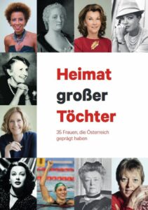Heimat großer Töchter - 35 Frauen, die Österreich geprägt haben. Screenshot: "Heimat großer Töchter" Broschüre des Integrationsfonds