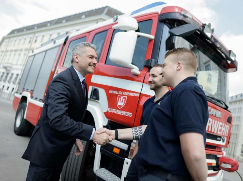 Ein neues Gesetz bringt den Freiwilligen Feuerwehren bei der Anschaffung von neuen Geräten eine finanzielle Erleichterung vom Bund. Foto: BKA / Andy Wenzel
