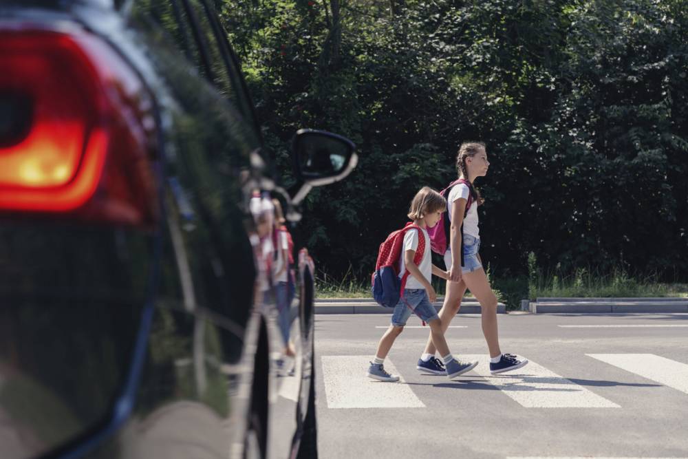 Sichere Schulwege: Ein Schwerpunkt der Novelle der Straßenverkehrsordnung. Foto: iStock / KatarzynaBialasiewicz
