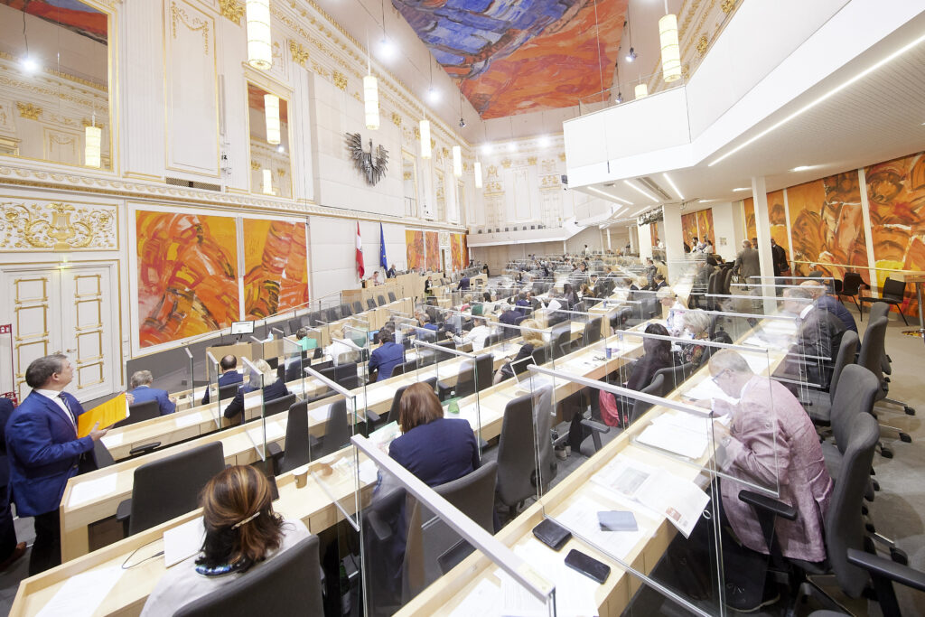 Zwei Tage Plenum des Nationalrats mit Weichenstellungen für Sozialpolitik, Energiesicherheit und Budget. Foto: Parlamentsdirektion Thomas Topf