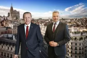Werden sich Ende Juni am Rande des NATO-Gipfels in Madrid treffen: Präsident Erdogan und Kanzler Nehammer.Foto: BKA / Dragan Tatic / Presidency Of The Republic Of Turkey : Recep Tayyip Erdoğan / iStock ventdusud
