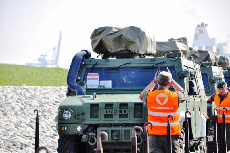 Bei den EU-Battlegroups beteiligt sich das Österreichische Bundesheer seit 2011 mit Expertise im Bereich Logistik. Foto: Bundesheer / Christoph Habisohn