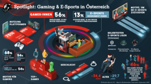 Quelle: Nielsen Sports / A1 eSports Marktanalyse Österreich 2021