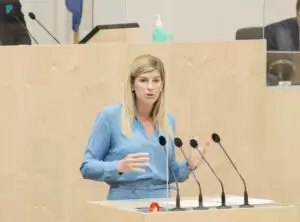 ÖVP-Abg. Tanja Graf: Energie sparen, Klima schützen, Haushalte entlasten. Foto: Thomas Jantzen