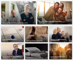 Zur-Sache bringt die Informationen: Alle Steuerzahler, Pensionisten wie Arbeitnehmer, werden steuerlich entlastet. Und wegen der Teuerung gibt es zusätzliche Leistungen. Zur-Sache erläutert die Maßnahmen. Screenshot: Zur-Sache
