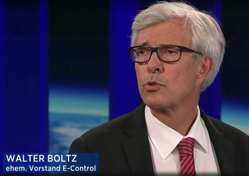 Walter Boltz gilt als Experte im Energiesektor. Der ehemalige Vorstand der e-Control sieht eine Reihe von "Ungereimtheiten" in der Causa Wien Energie. Foto: Screenshot Zur-Sache/orf.tvthek.at