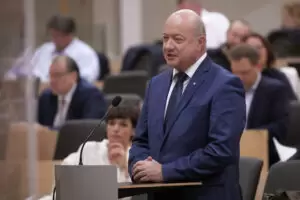 ÖVP-Bundesparteiobmann Karl Nehammer hat den 62-jährigen Abgeordneten und Rechtsanwalt Christian Stocker zum neuen Generalsekretär der Volkspartei bestellt. Foto: Parlamentsdirektion/ Thomas Topf