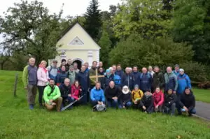 Bei der jährlichen Wallfahrt des ÖVP-Parlamentsklub im Bezirk Amstetten auf den Sonntagberg zur Basilika. Foto: kathpress / Paul Wuthe