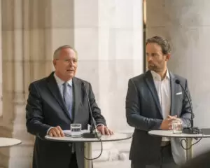 In der Causa Wien Energie werden ÖVP und FPÖ nun einen Antrag auf eine Untersuchungskommission stellen. Das gaben die Obleute beider Wiener Parteien am Freitag im Rahmen einer Pressekonferenz bekannt. Foto: Die Wiener Volkspartei