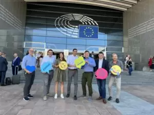 Vier Tage Europa intensiv: Bei der EVP-Jugendwoche debattierten Jugendliche mit Kommissaren und Abgeordneten die aktuellen Themen und Agenda der Jugend. Foto: EVP / ÖVP-Delegation