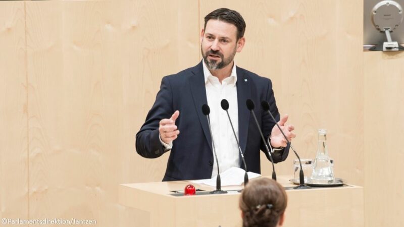 ÖVP-Wehrsprecher Friedrich Ofenauer: Das neue erhöhte Budget sichert notwendige Investitionen für das Bundesheer. Foto: Parlamentsdirektion/Jantzen