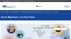Der Entwurf der Europäischen Kommission für ein neues Migrations- und Asylpaket liegt seit September 2020 vor.