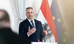 Kanzler-Rede zur Zukunft der Nation: Bundeskanzler Karl Nehammer (Foto Jänner 2023, Bka/Chr. Dunker)