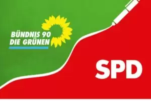 Nach der Wahlniederlage vom Sonntag wollen SPD und Grüne in Berlin nicht weichen. Trotz herber Verluste für die Sozialdemokraten will deren Spitzenkandidatin Giffey an ihren Ämtern festhalten. Foto: screenshot / gruene-harburg.de