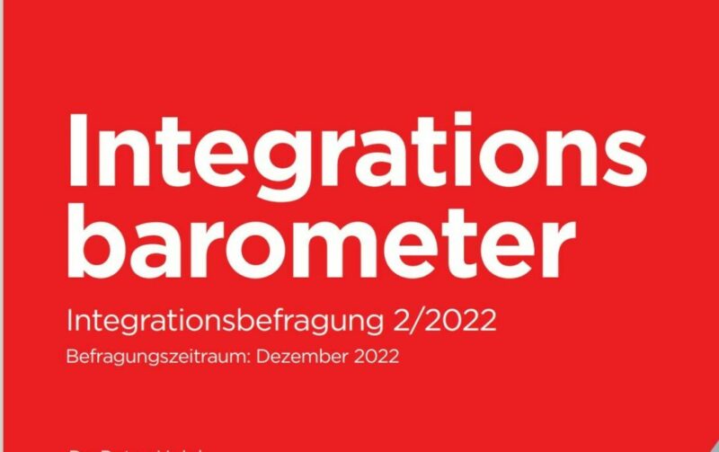 Die Stimmung trübt sich ein. Laut Integrationsbarometer machen sich die Menschen in Österreich immer größere Sorgen um das Zusammenleben mit Zuwanderern und Flüchtlingen. Foto: Screenshot Integrationsfond