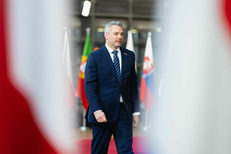 Sieht den EU-Gipfel als Erfolg für Österreich. Bundeskanzler Karl Nehammer. Foto: Bundeskanzleramt / Florian Schrötter