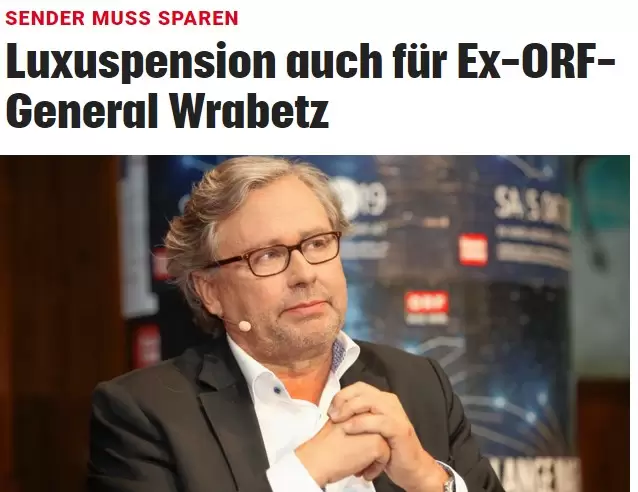 Pensionsprivilegien für Ex-ORF-General abschaffen, fordert ÖVP-Generalsekretär Christian Stocker. Bild: Screenshot Krone.at