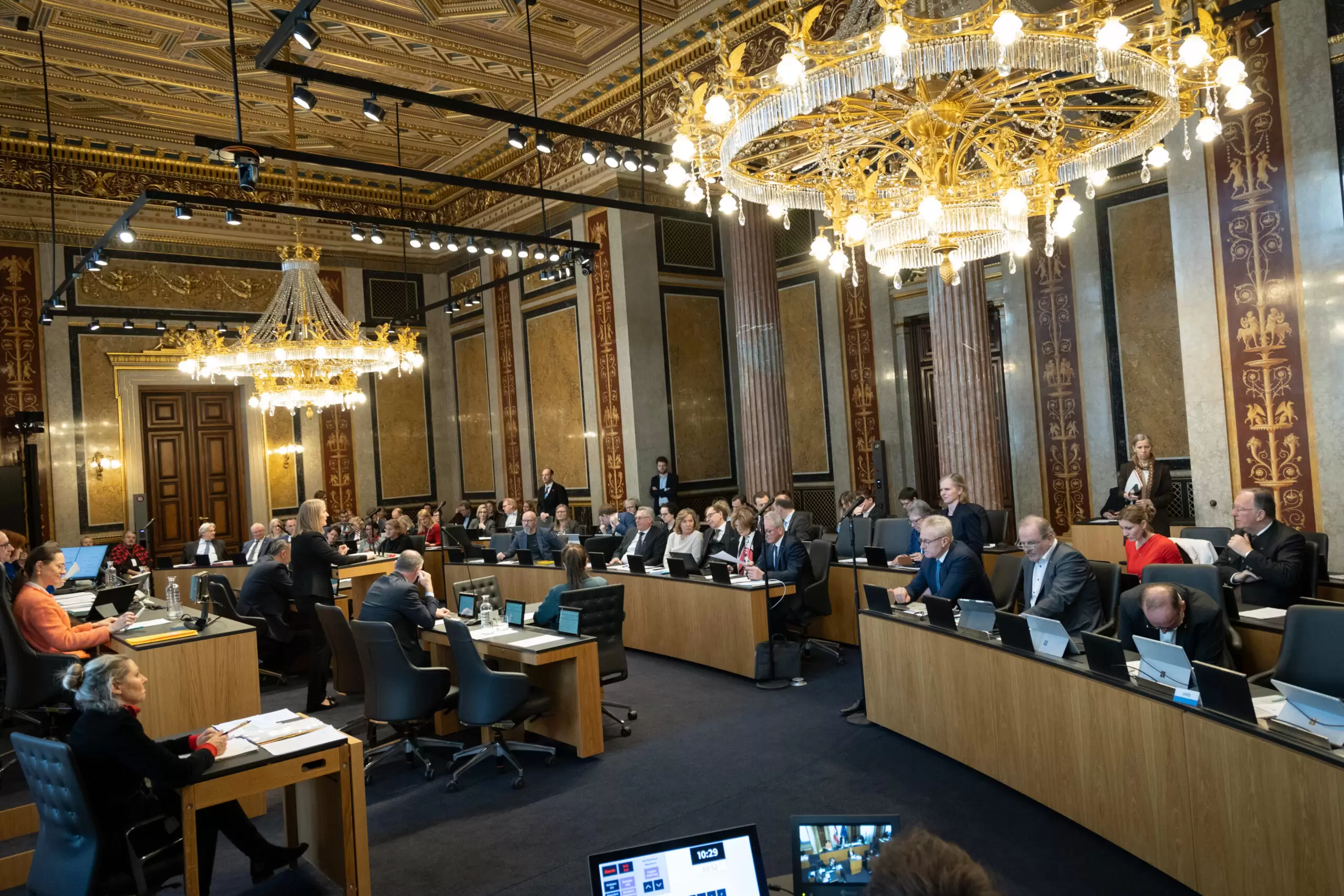 Die Stimmengewinne der ÖVP in Kärnten sichern die Regierungsmehrheit im Bundesrat ab (oben: Tagung im Februar). Foto: Ulrike Wieser