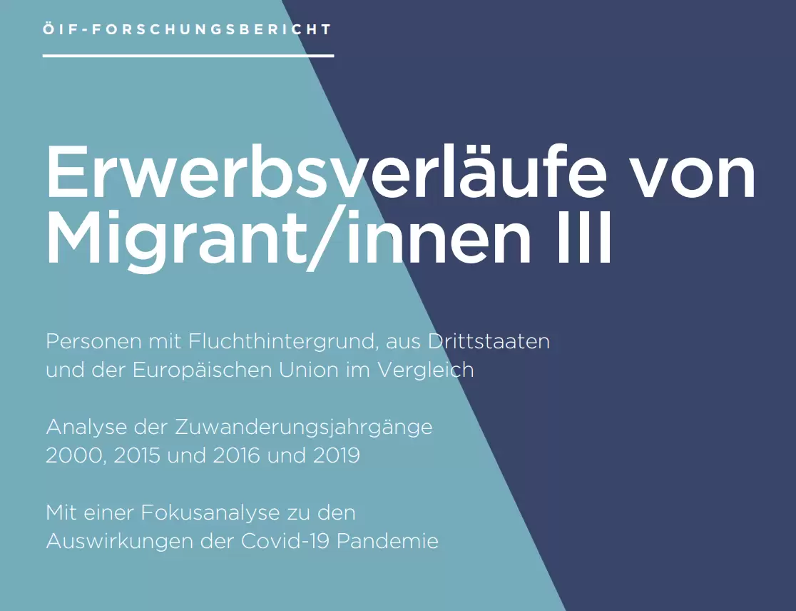 Ein Forschungsbericht des Österreichischen Integrationsfonds zeigt: Die Integration von Flüchtlingen am Arbeitsmarkt ist weiterhin eine große Herausforderung. Foto: OIF