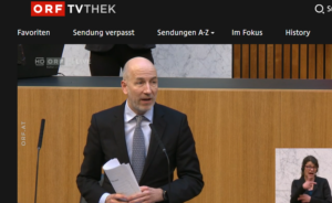 Arbeitsminister Martin Kocher: Aussicht auf Wachstum (Screenshot/ORF)