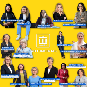 Anlässlich des Weltfrauentages teilen die weiblichen Abgeordneten ihre wichtigsten Gedanken zum Thema Frauenpolitik. Foto-Montage: zur-Sache