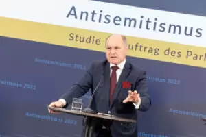 Maßnahmen gegen Antisemitismus sind erforderlich und stärken die Demokratie: Nationalratspräsident Wolfgang Sobotka Foto: Anna Rauchenberger