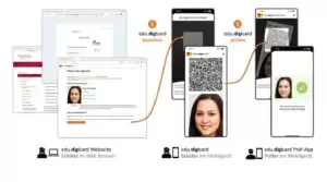 Der digitale Schülerausweis startet in die Pilotphase, steht ab Herbst zur Verfügung, kündigten Bildungsminister Martin Polaschek und Digitalisierungs-Staatssekretär Florian Tursky an. Foto: Screenshot BMBWF