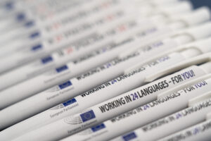 27 Staaten, 24 Amtssprachen: Zur Welt spricht Europa mit einer Stimme. Foto: EP