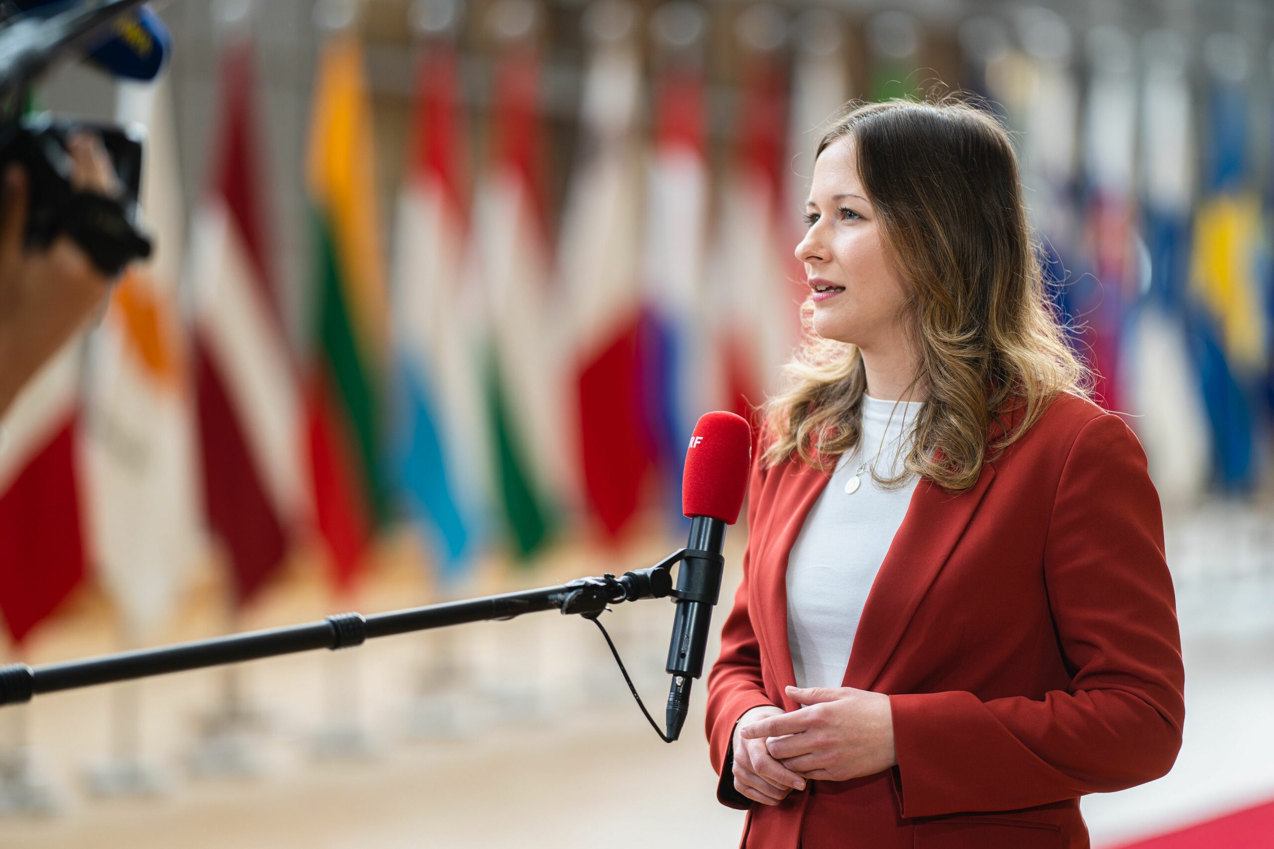 Staatssekretärin für Jugend, Claudia Plakolm, setzt sich beim EU-Rat der Jugendminister für ein europäisches Jahr gegen Hass ein. Foto: Schrötter