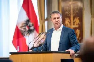 Bürgermeister und Bundesrat: Andreas Babler, neuer Vorsitzender der SPÖ. Foto: David Bohmann