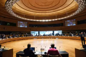 Formeller Rat der EU-Innenminister und vier Schengen-Partner-Staaten am 8. Juni in Luxemburg.